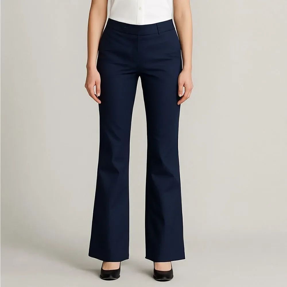 Lilly Pulitzer Black Flare Leg Trousers